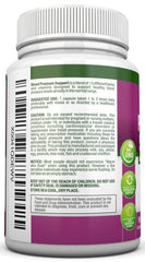 Capsules of Blood Pressure Support supplement on white background