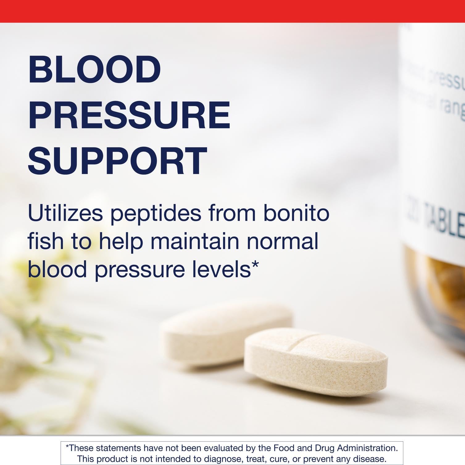 Graphic illustrating blood pressure support and healthy circulation