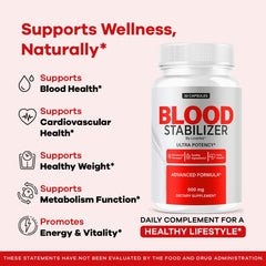 Capsules of Blood Stabilizer supplement