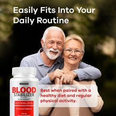 Advanced Blood Formula capsules display