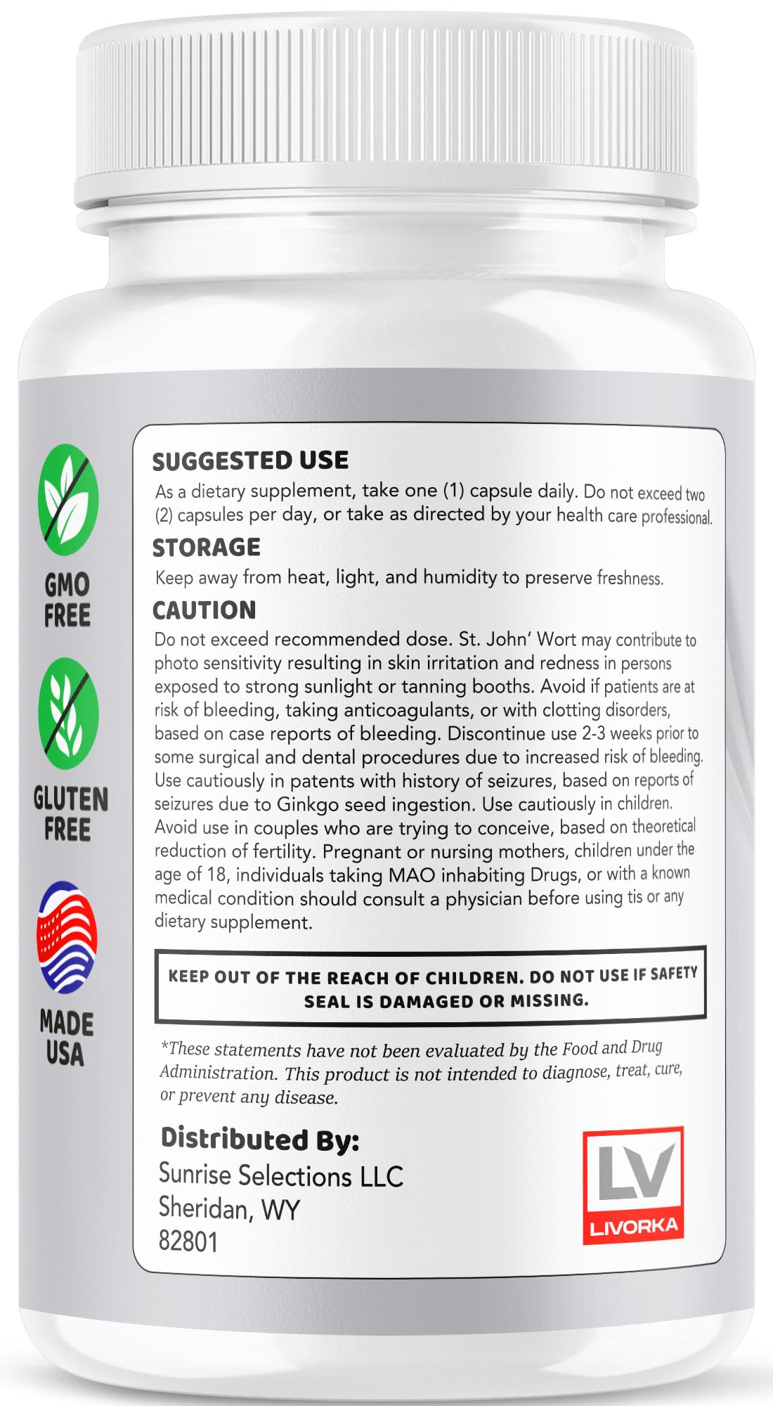 BloodStabilizer All Nature Pills branding