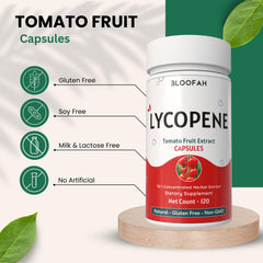 Outer packaging for Bloofah Lycopene supplement