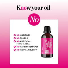 Aromatherapy diffuser with Bloom floral oil