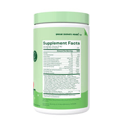 Bloom Nutrition powder texture close-up highlighting fine mixability and smooth blend
