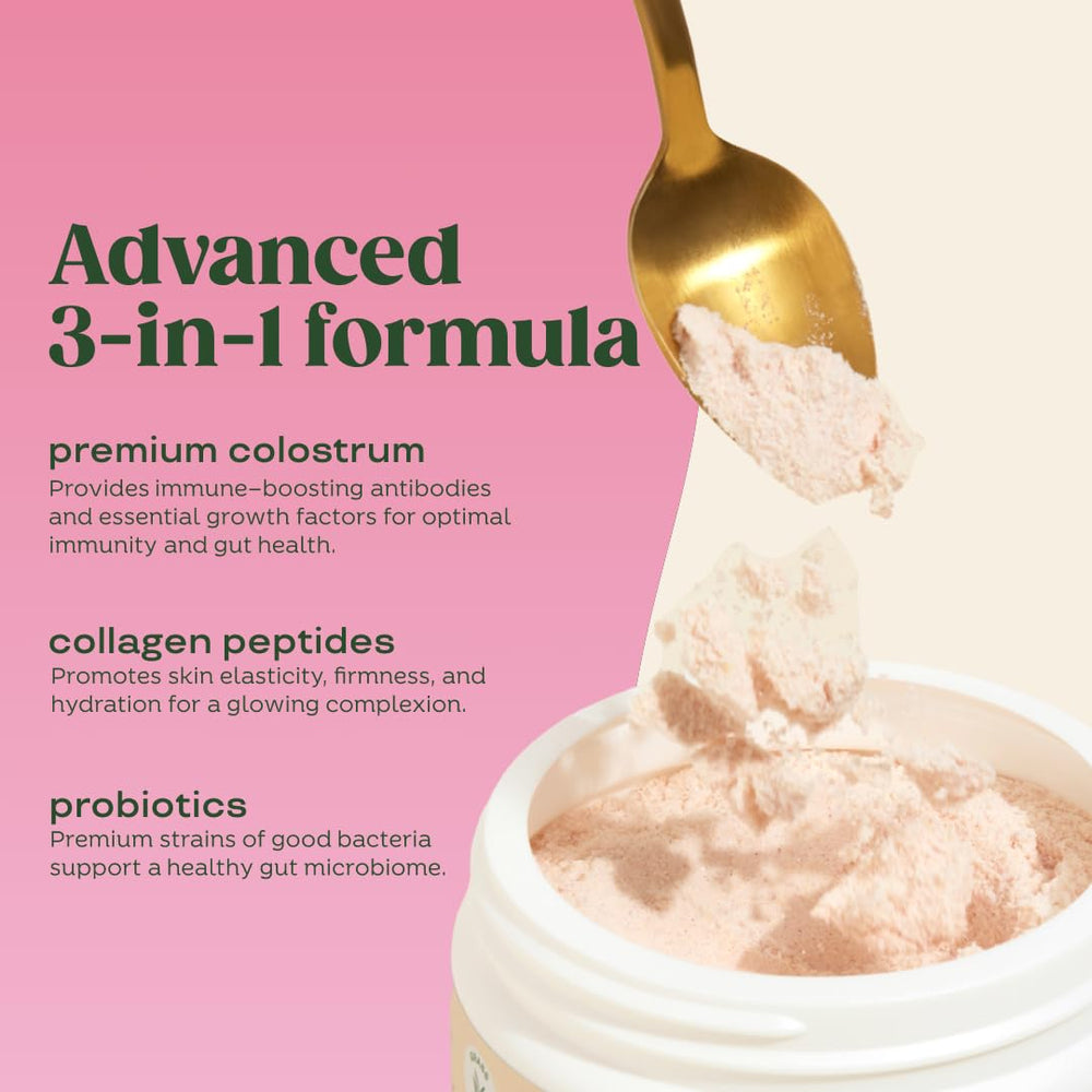 Bloom Nutrition Colostrum Powder with Vitamin B-12 – Gut Health & Immu ...