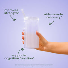 Gluten free non-GMO vegan creatine nutrition label