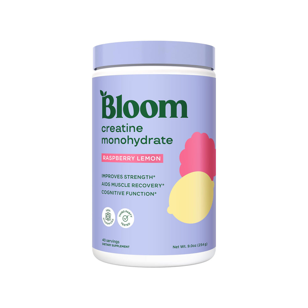 Bloom Nutrition Creatine Monohydrate 5g serving front