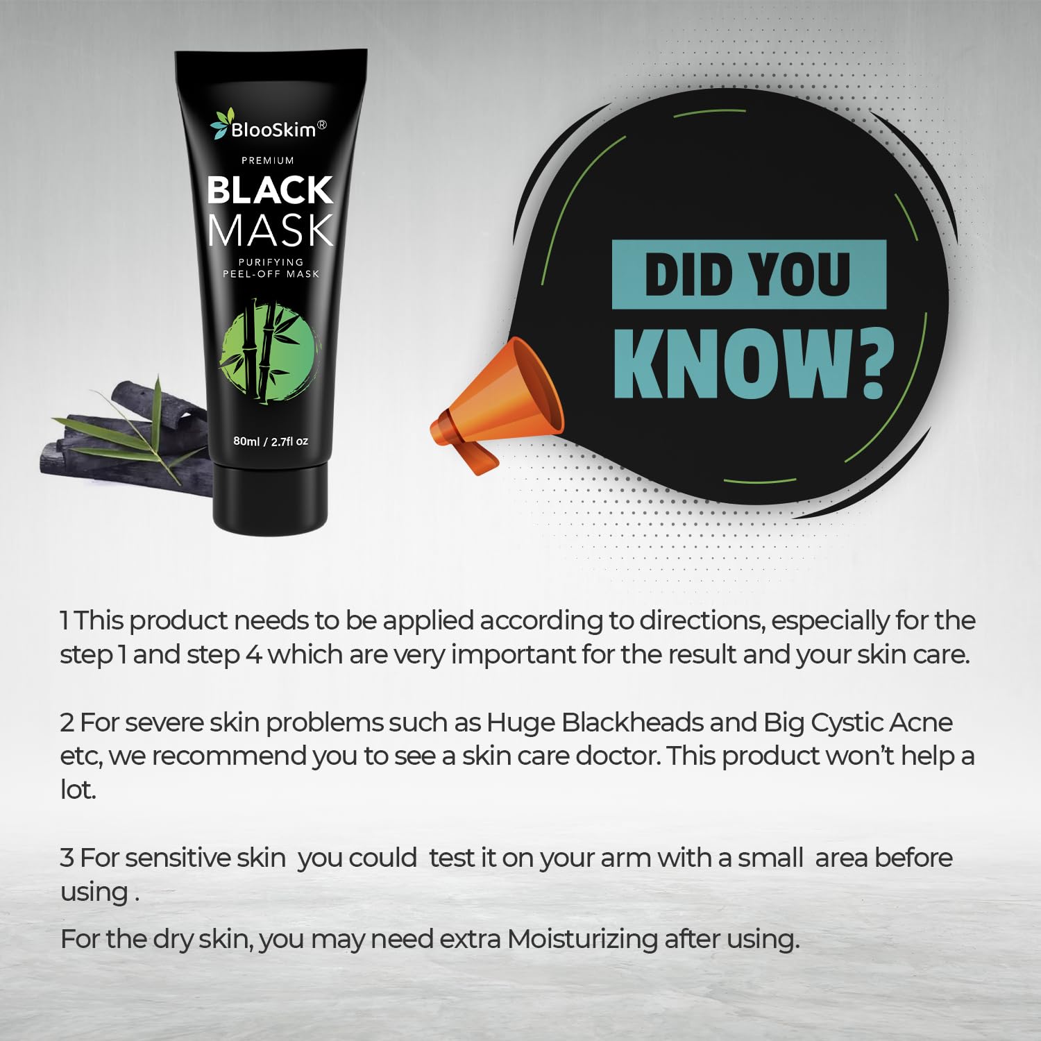 Blooskim refreshing results for daily oily skin routine.