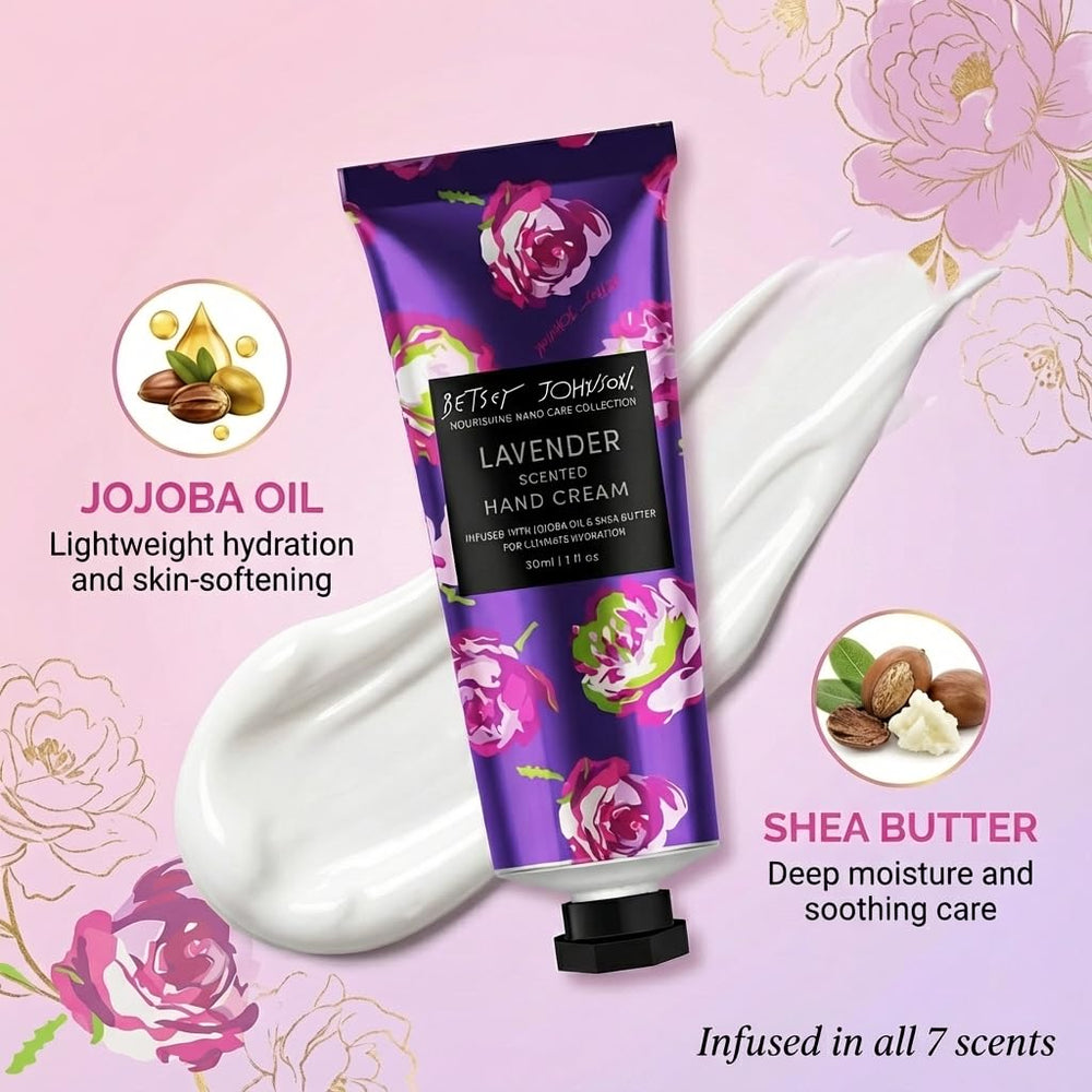 Blue by Betsey Johnson Fresh Peony hand cream tube softens skin with pleasant fragrance