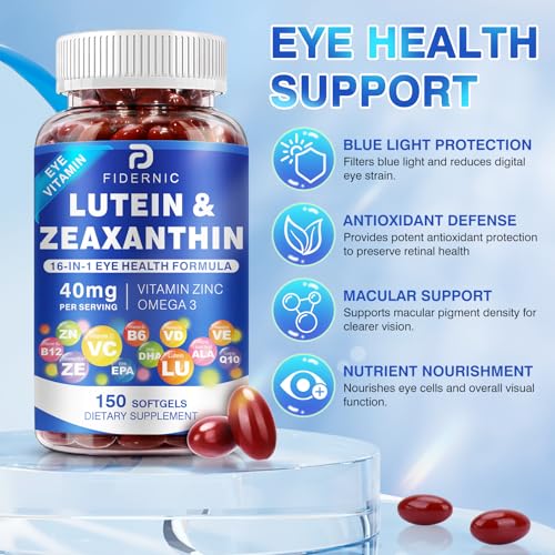 Retina pigments lutein and zeaxanthin filtering blue light