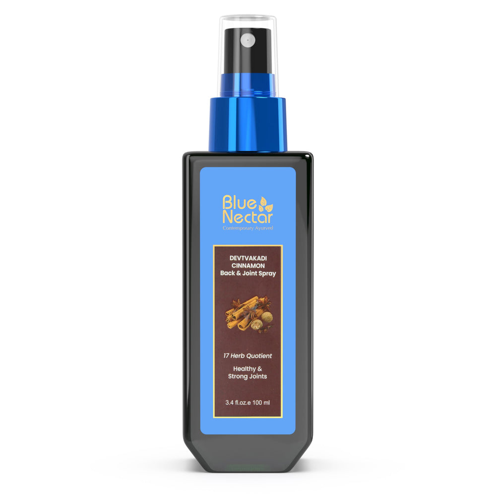 Blue Nectar Spray bottle with clove and cinnamon for back, joints and legs
