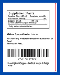 Raw Croton Lechleri tree sap 2 oz bottle