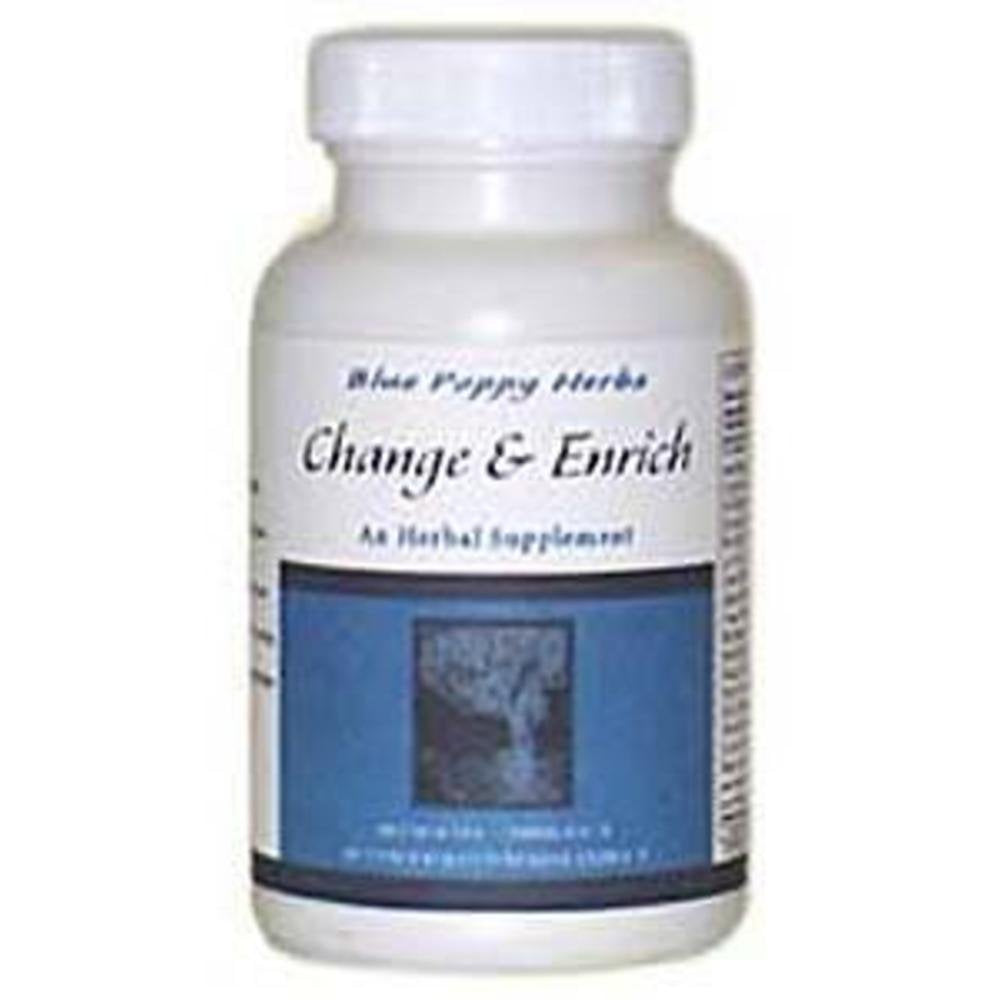 Blue Poppy Change & Enrich 180 caps Health and Beauty supplement bottle
