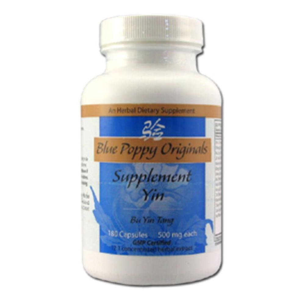 Blue Poppy Yin Supplement 180 capsules bottle