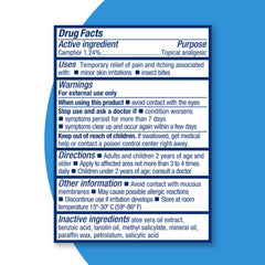 Blue Star Ointment 2oz jar side view for home use