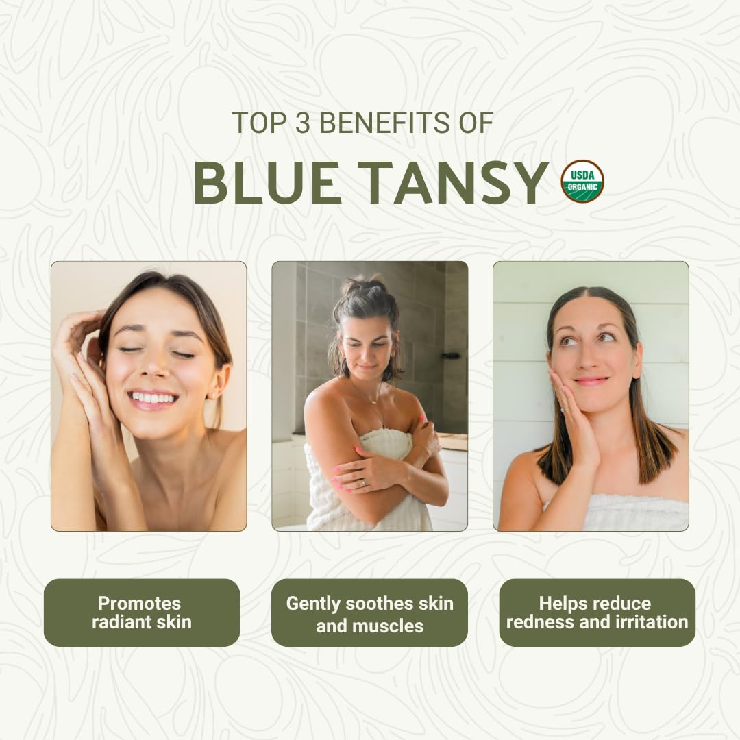 Blue Tansy oil in diffuser ambient setting