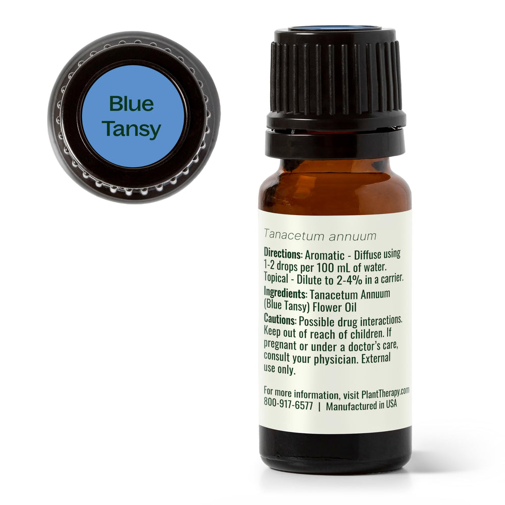 Relaxation and aromatherapy with Blue Tansy essential oil
