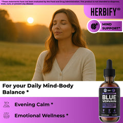 Dropper dispensing vervain tincture