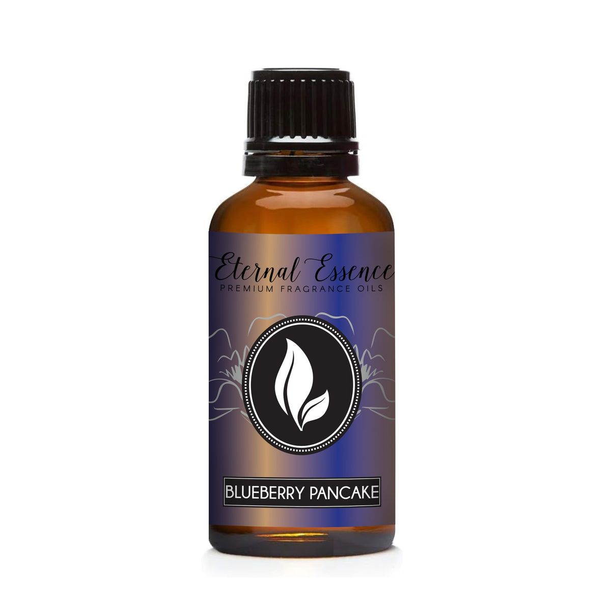 Amber glass 30ml Blueberry Pancakes fragrance oil bottle