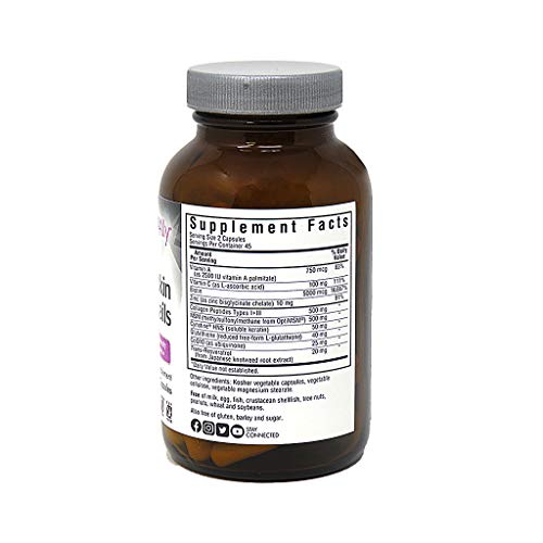 Keratin and MSM ingredients visual