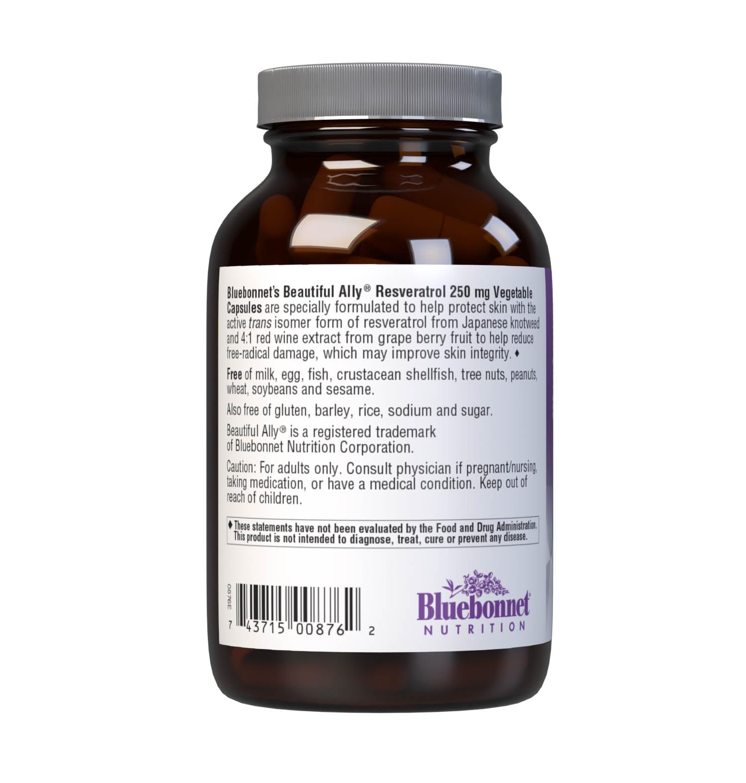 Illustration of trans-resveratrol from Japanese knotweed