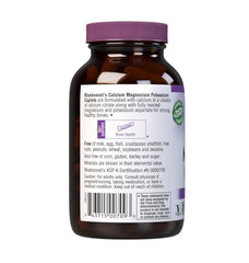Per-serving details on label: Calcium 1000 mg, Magnesium 400 mg, Potassium 99 mg