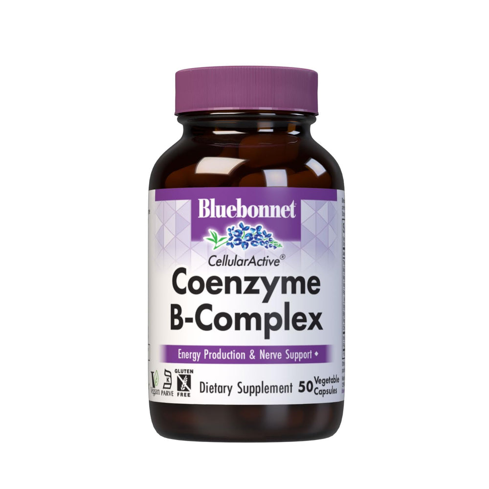 Bluebonnet CellularActive Coenzyme B-Complex vegetable capsule bottle