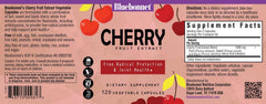 120 vegan vegetable capsules of Cherry Fruit Extract