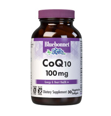 Bluebonnet Nutrition CoQ10 100 mg Vegetarian Softgels bottle