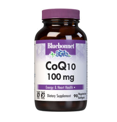 BlueBonnet CoQ-10 100 mg Vegetarian Softgels bottle label