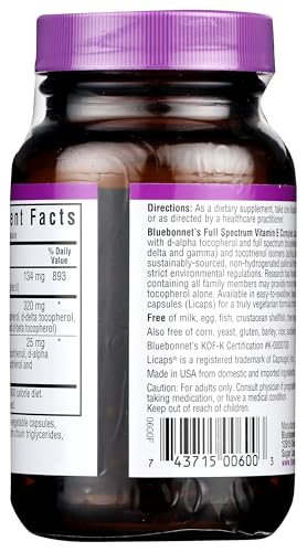 Close-up of Licaps liquid-filled Vitamin E capsules