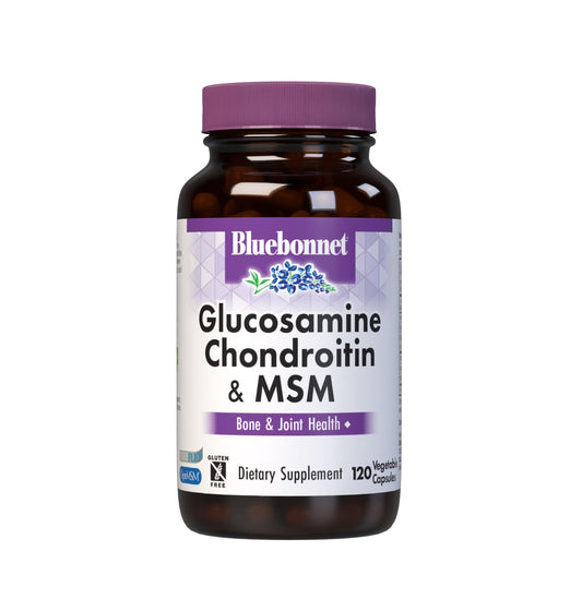 Bluebonnet Glucosamine Chondroitin MSM bottle
