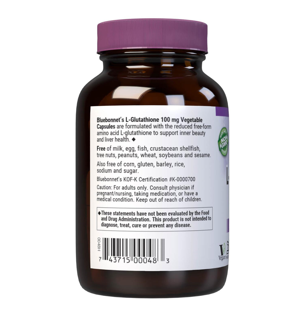 Packaging highlighting soy-free, gluten-free, Non-GMO, kosher certified, vegan attributes