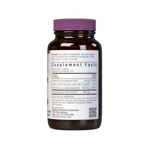 BlueBonnet Homocysteine Formula capsules