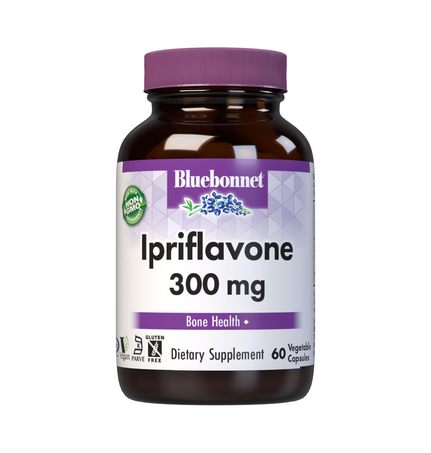 BlueBonnet Ipriflavone Ostivone 300 mg bone health capsules