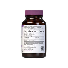 Close-up of Bluebonnet L-Glutamine 500 mg free-form L-glutamine capsules