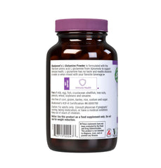 Supplement facts and allergen-free icons: Soy-Free, Gluten-Free, Non-GMO, Kosher Certified, Vegan