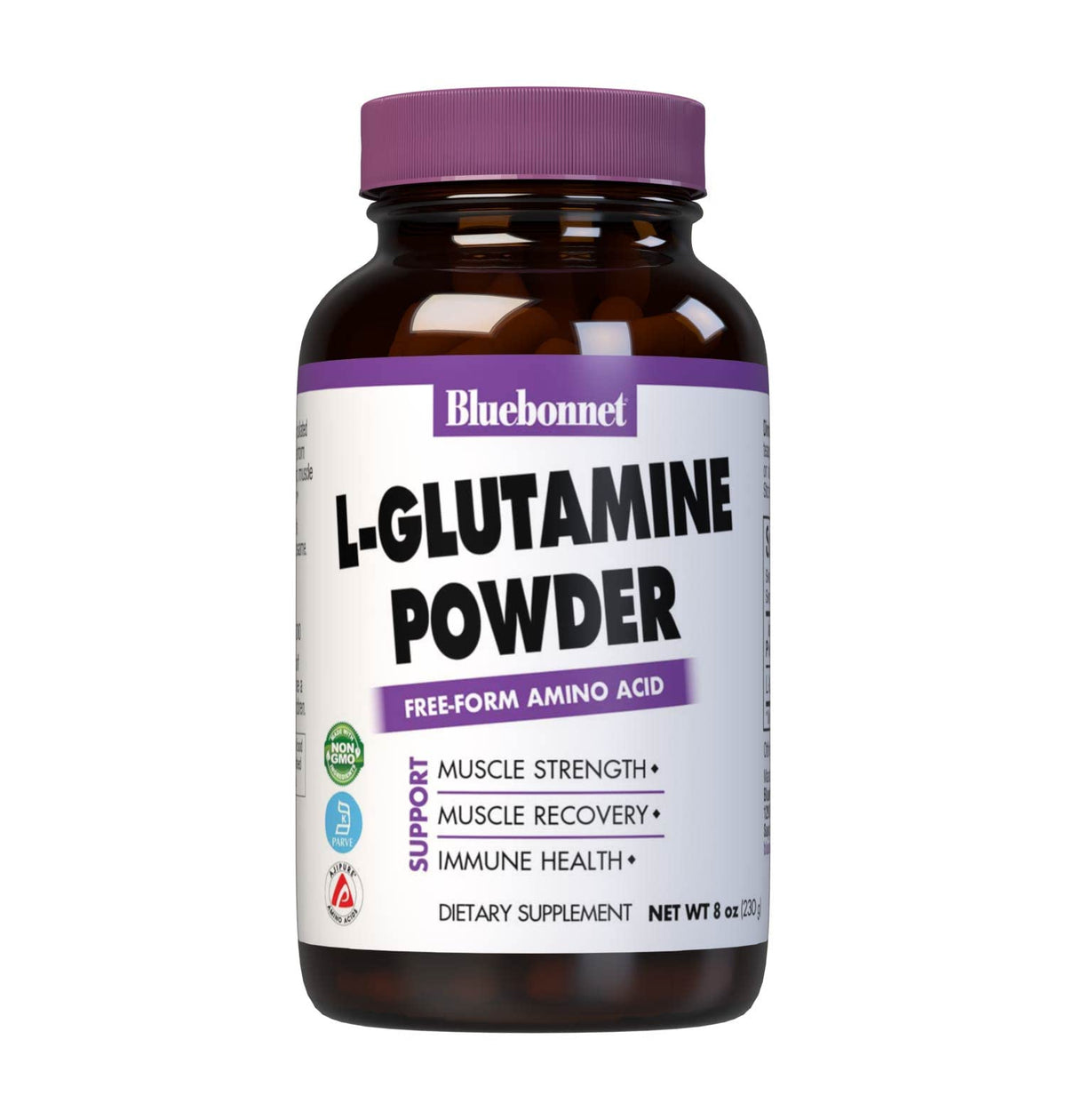 Bluebonnet Nutrition L-Glutamine Powder 8 oz product shot