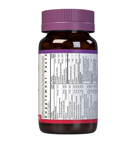 Close-up of ingredients showing vitamins and minerals