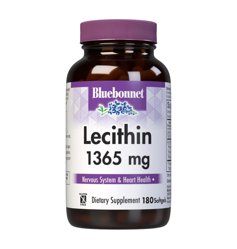 BlueBonnet Lecithin 1365 mg softgels bottle