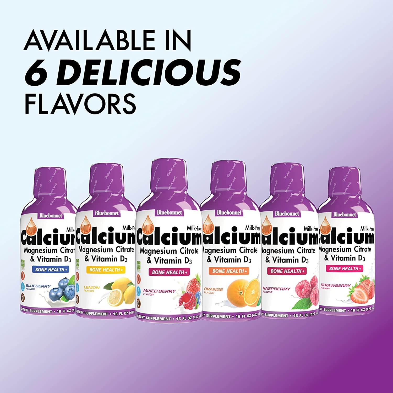 Three bottle bundle packaging showing Bluebonnet liquid minerals