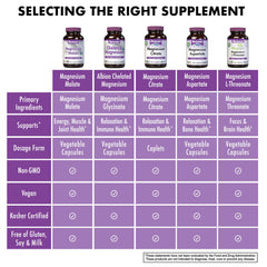 Magnesium Malate absorption concept