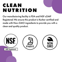 Allergen-free labeling: free from milk, egg, fish, shellfish, tree nuts, peanuts, wheat, soybeans and sesame