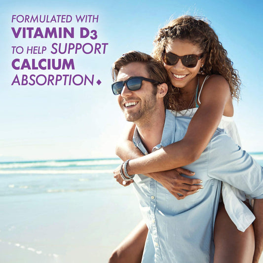 Bluebonnet Milk-Free Calcium 1200 mg + Vitamin D3 softgels bottle back with label