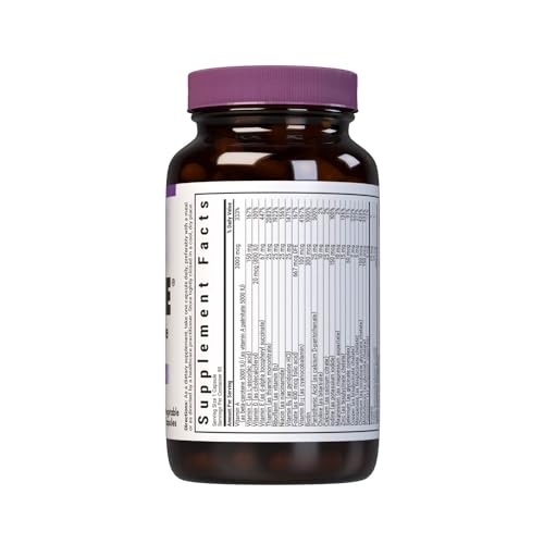 Close-up of Bluebonnet Multi One iron free capsules showing Vcap design