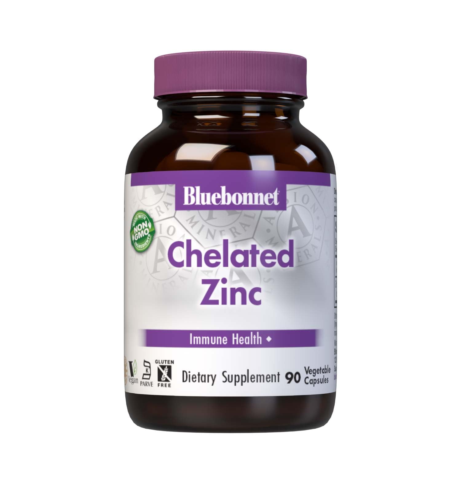 Bluebonnet Nutrition Albion Chelated Zinc bottle front