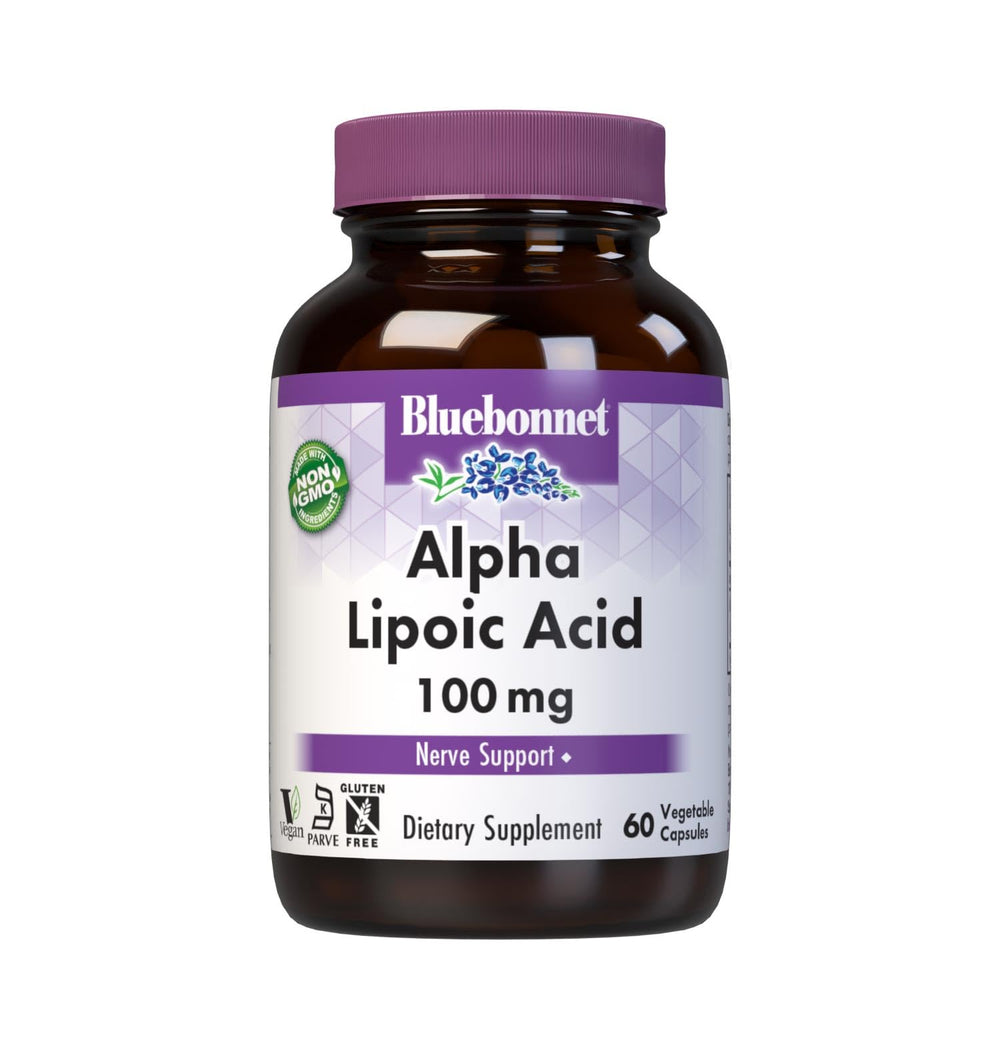 Bluebonnet Nutrition Alpha Lipoic Acid 100 mg bottle