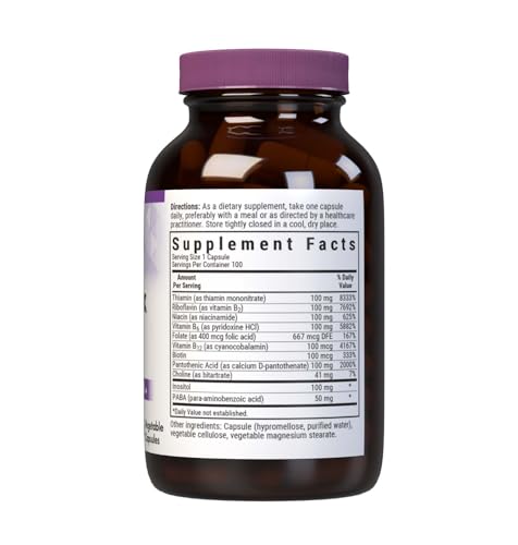Bluebonnet Nutrition B Complex capsules