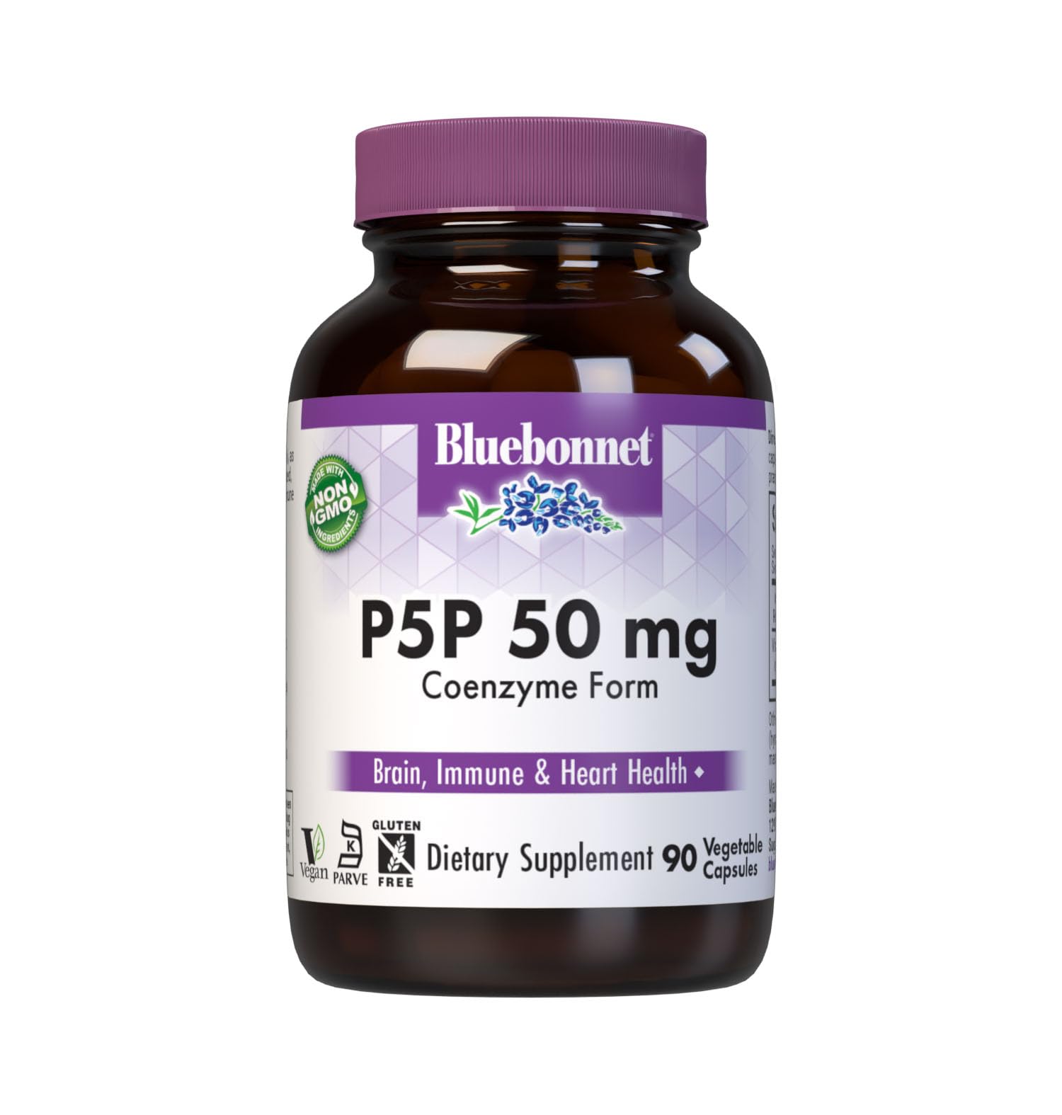 Bluebonnet Nutrition CellularActive P-5-P 50mg bottle label front view
