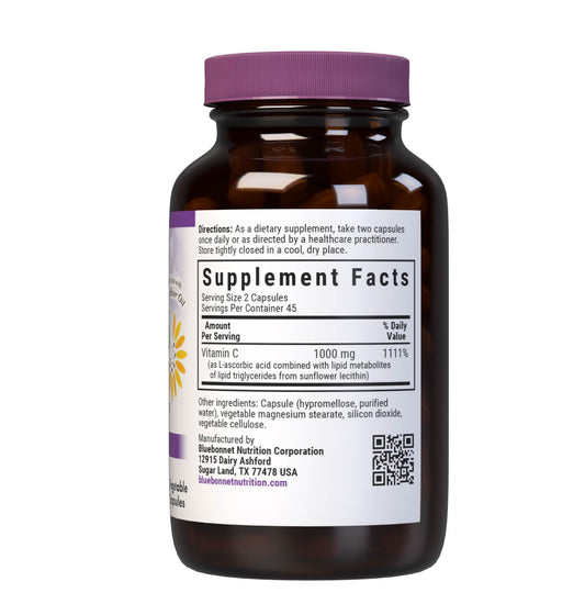 Close-up of Liposomal Vitamin C capsules